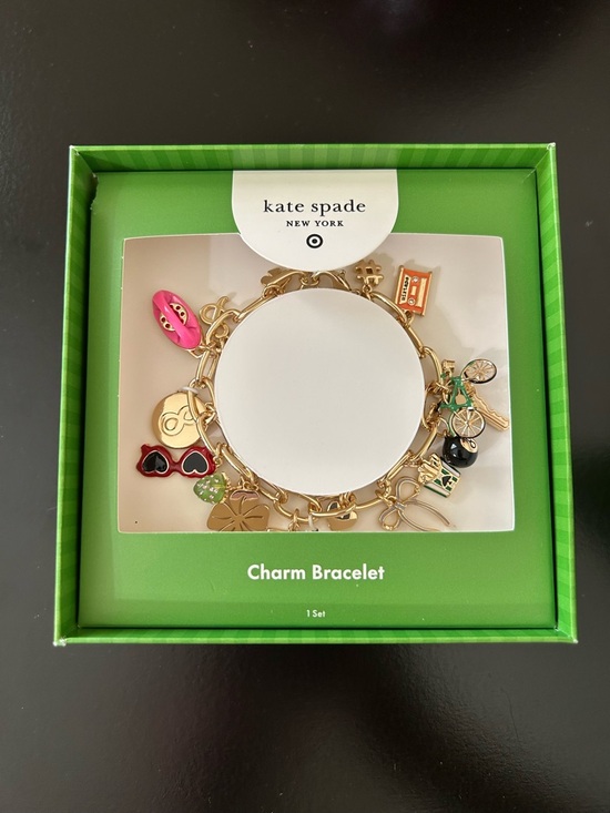 Kate Spade X Target Jewelry - Kate Spade x Target NIB Mixed Novelty Chunky Charm Bracelet